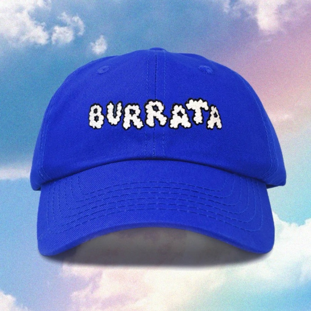 Blue Burrata Baseball Hat